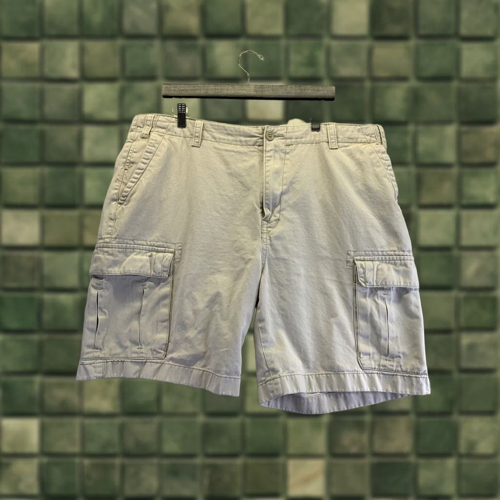 Nautica Nautica Mens Cargo Shorts Cotton Tan Brown 40-7415 Regular Size 40 Spring Summer Fall Cargo Mens Shorts Size US 40 / EU 56 - 1 Thumbnail