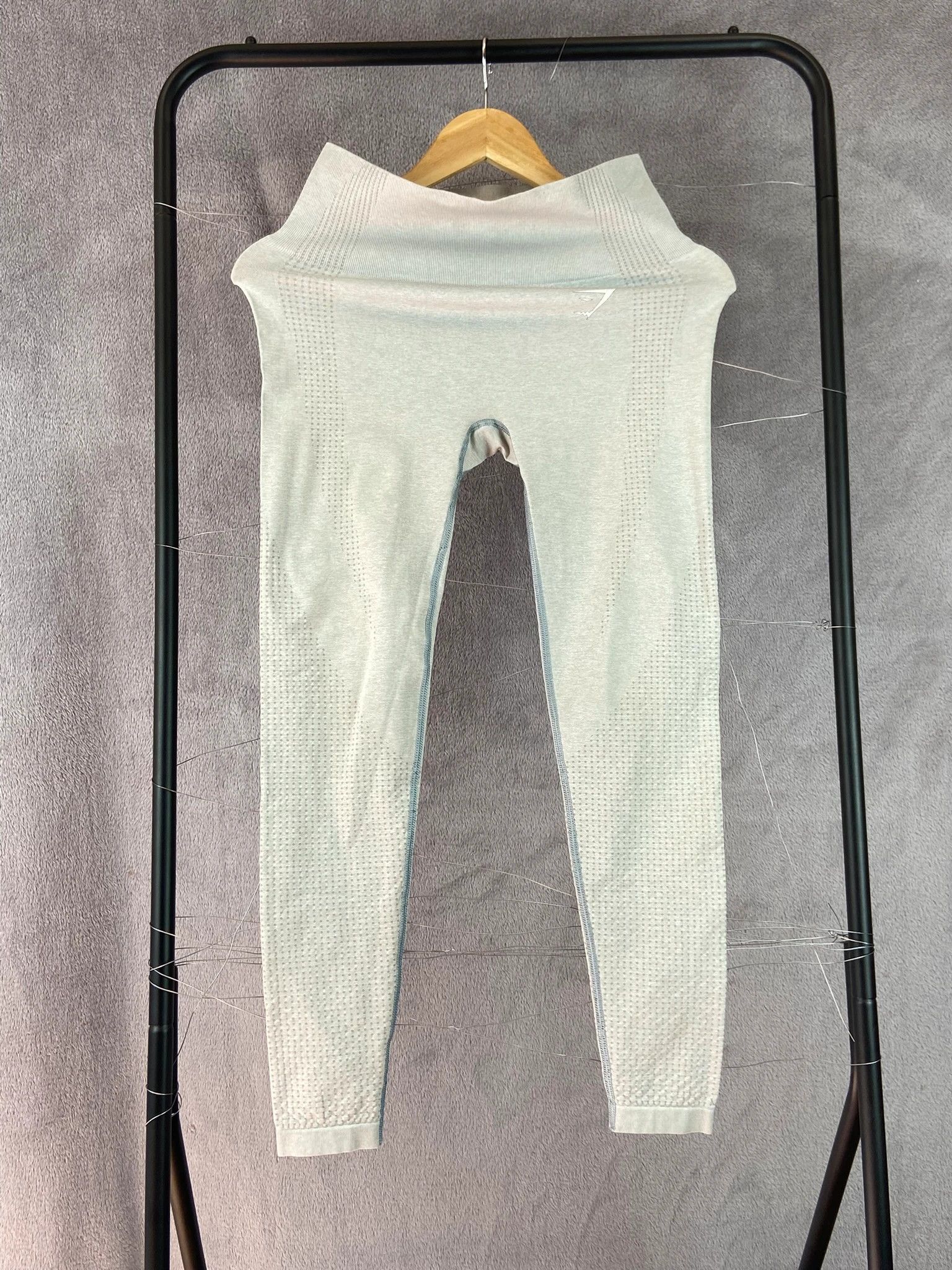 Gymshark Pants Gymshark Gray Leggings Vintage Streetwear Y2K Size 32" / US 10 / IT 46 - 1 Thumbnail