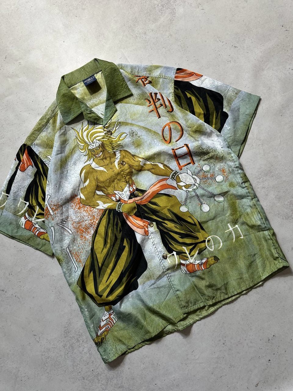 JNCO × Vintage Vintage JNCO Style Anime Overprint Shirt Y2K L Size US L / EU 52-54 / 3 - 2 Thumbnail