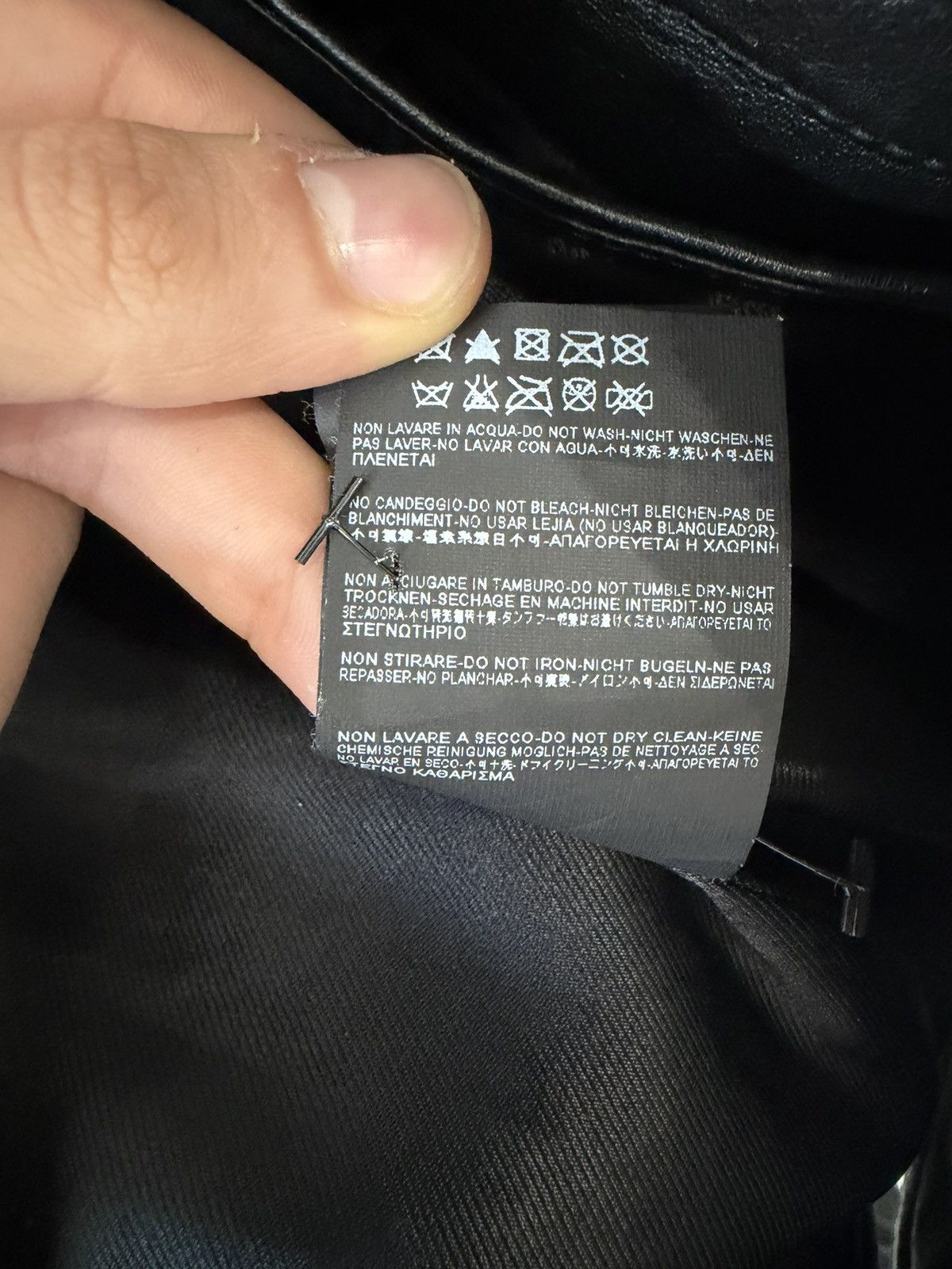 Saint Laurent Paris F/W 2015 SAINT LAURENT MULTI ZIP LEATHER JACKET Size US M / EU 48-50 / 2 - 8 Thumbnail