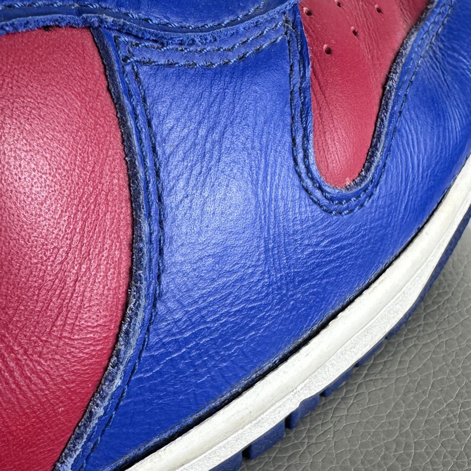 Nike Vintage 2003 Nike Dunk High LA Clippers Size US 11.5 / EU 44-45 - 6 Thumbnail