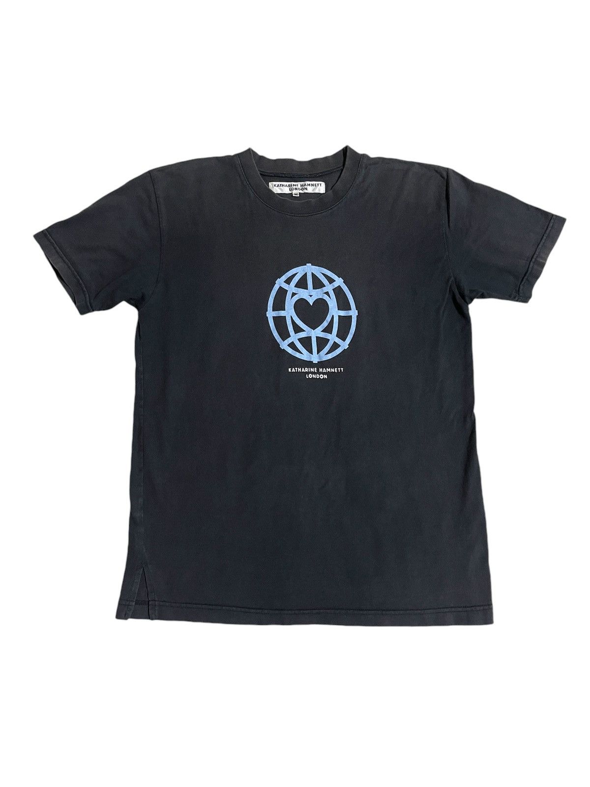 Katharine Hamnett London × Vintage Vintage Katharine Hamnett T Shirt Faded Size US M / EU 48-50 / 2 - 15 Thumbnail