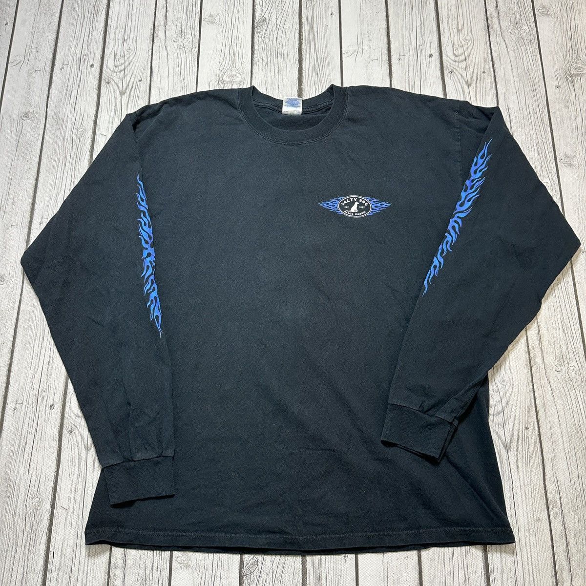 Vintage Vintage Salty Dog long sleeve tee Size US XL / EU 56 / 4 - 2 Thumbnail