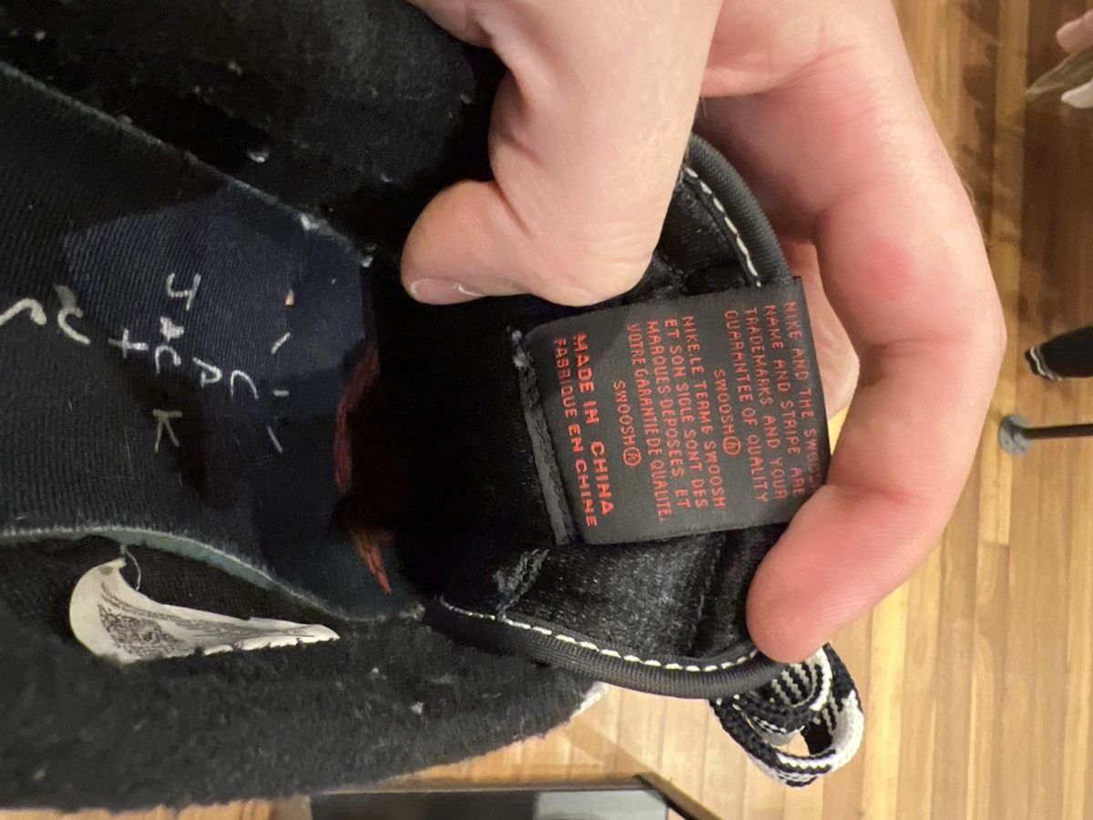 Jordan Brand × Travis Scott Travis Scott x Jordan 1 Retro Low OG SP ‘Black Phantom Size US 9 / EU 42 - 9 Thumbnail