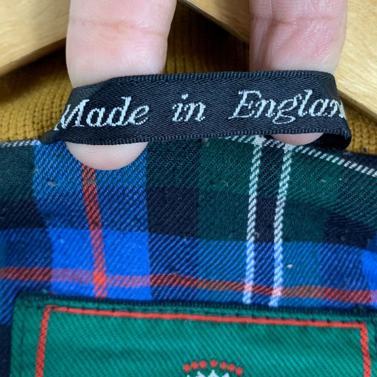 Baracuta Vintage 90s BARACUTA England Tartan Bomber Zipper Jacket Size US L / EU 52-54 / 3 - 5 Thumbnail