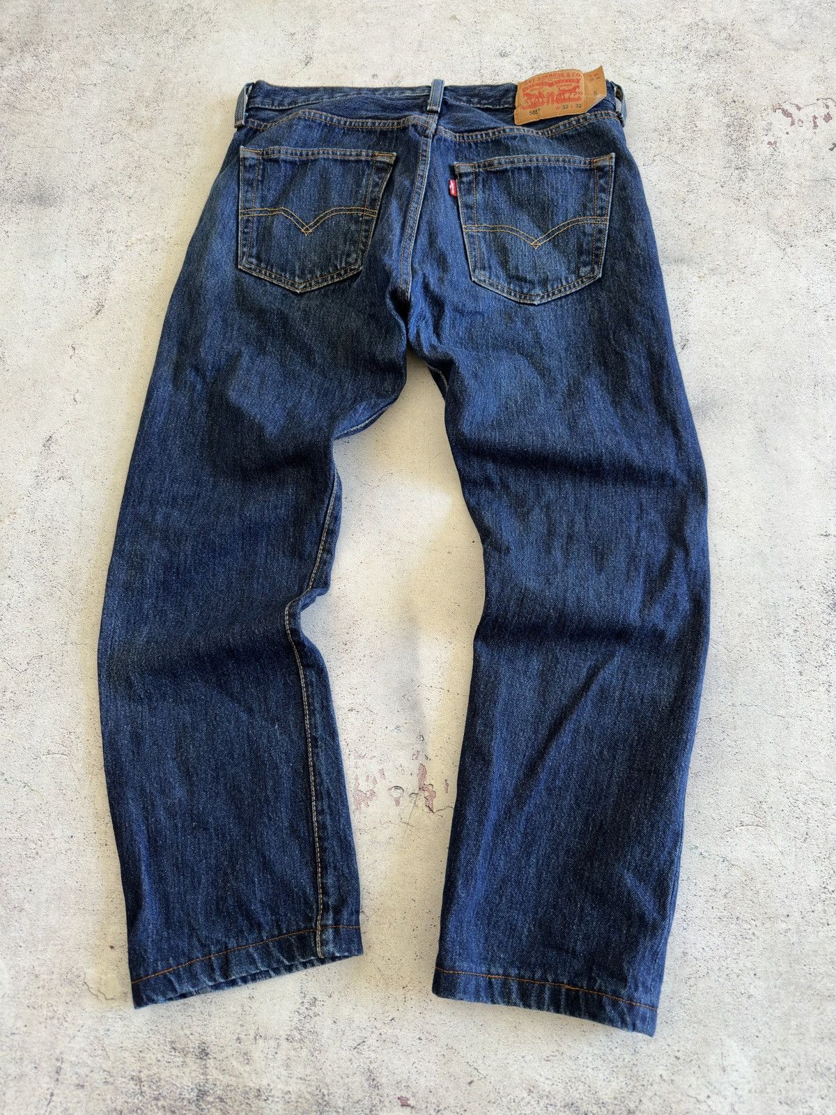 Levi's Levis 501 Blue Denim Jeans Size 32/32 Size US 32 / EU 48 - 1 Thumbnail