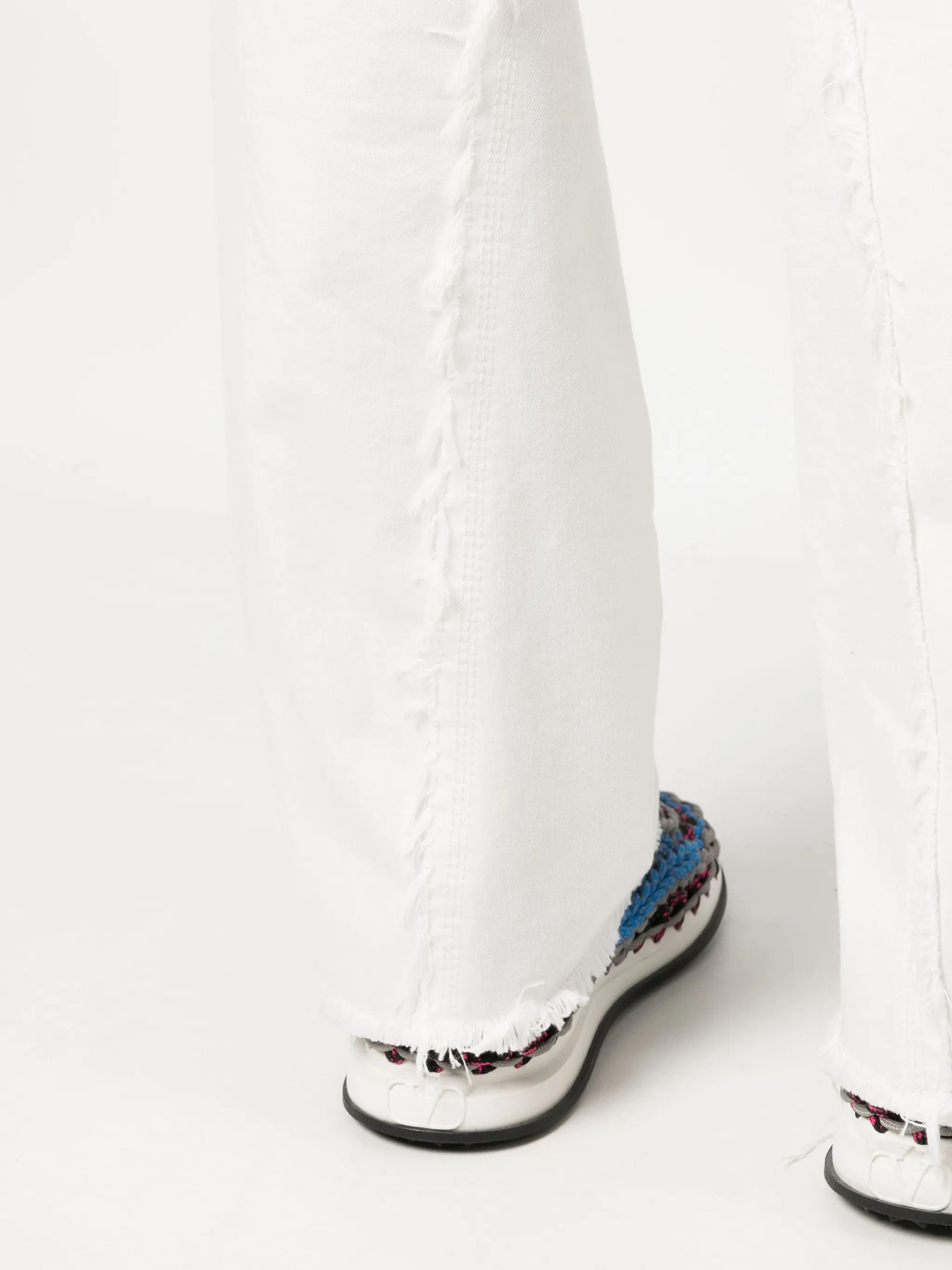 Lanvin o1y0125 Jeans Pant in White Size US 31 - 4 Thumbnail