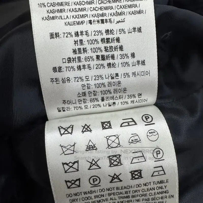 Burberry Burberry Women's Wool Mid-Length Coat in Navy. Size M / US 6-8 / IT 42-44 - 7 Thumbnail