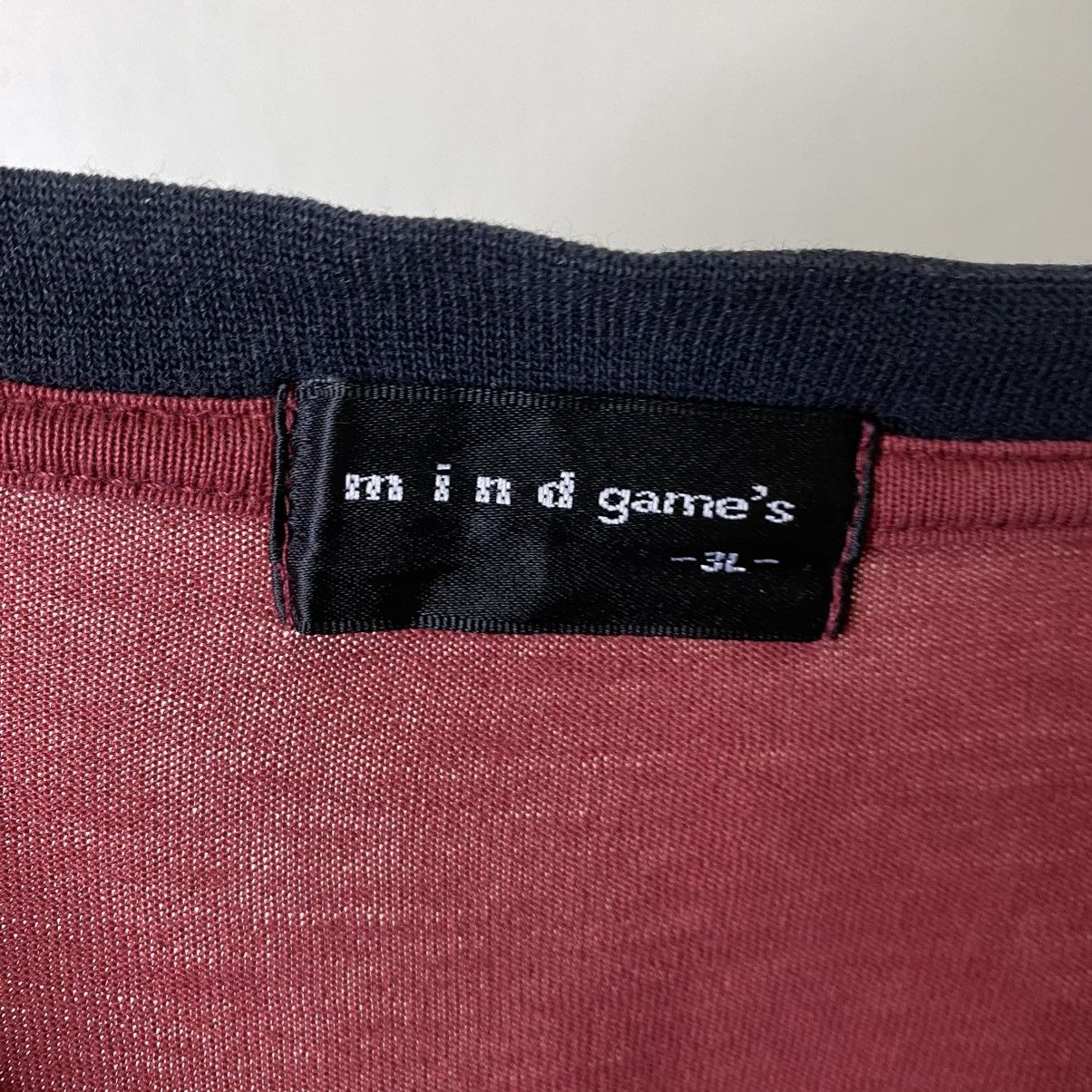 Mind Games Y2K Double Sleeves Seditionaries Poem Cyber Punk Grunge Fade Size US XXL / EU 58 / 5 - 5 Thumbnail