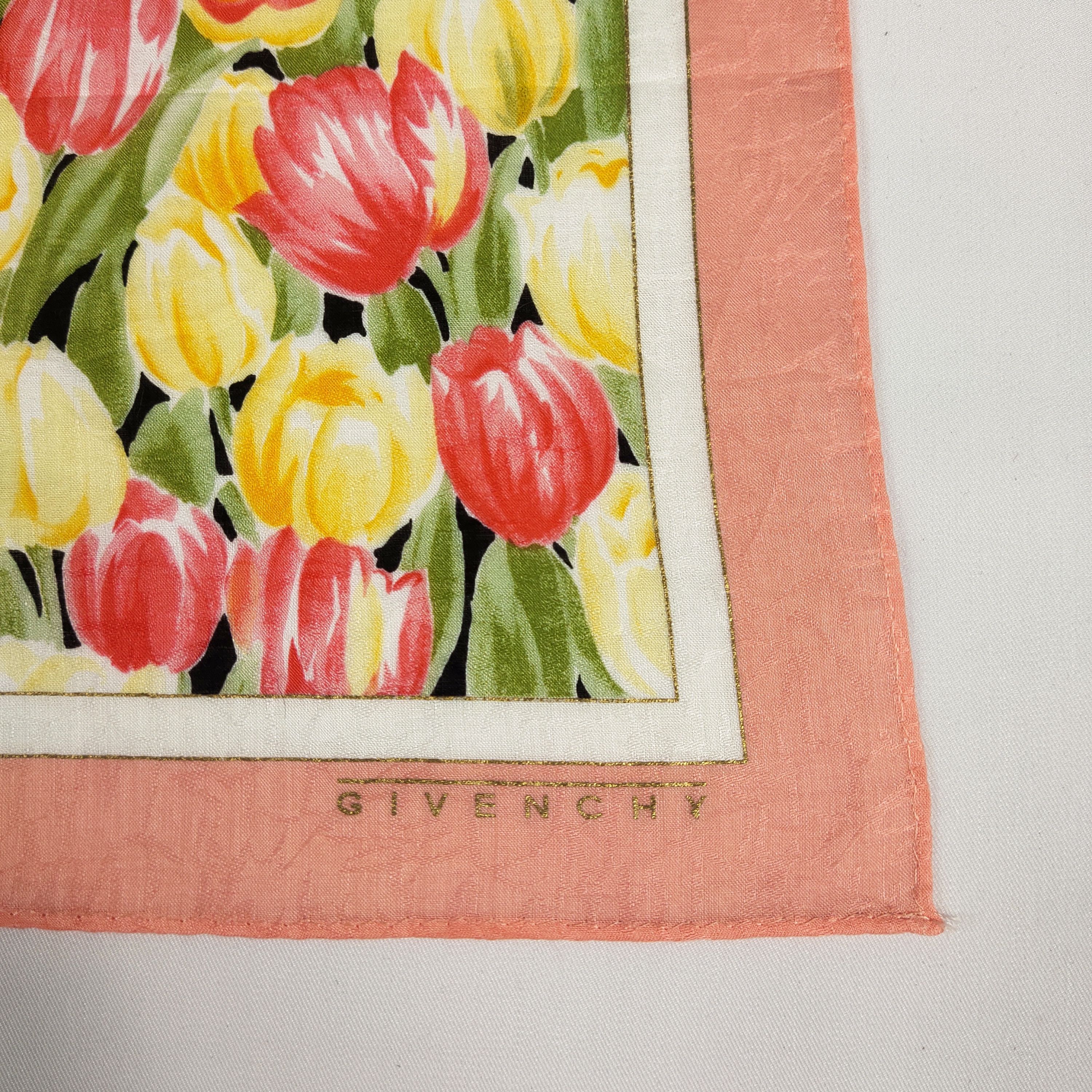 Vintage Givenchy Handkerchief / Neckerchief / Bandana FZ445 Size ONE SIZE - 5 Thumbnail