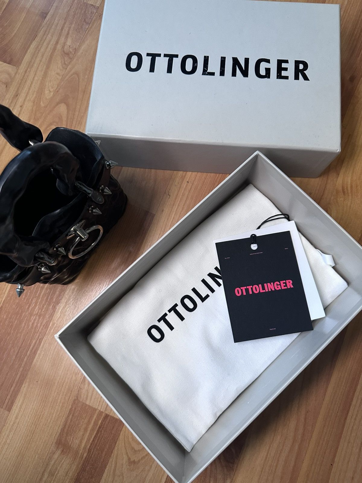 Ottolinger Punk Studded Rubber Bag Size ONE SIZE - 4 Thumbnail