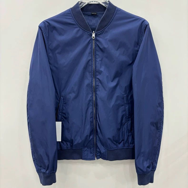 Gucci Gucci Logo full print on both sides with zipper jacket 2504 Size US M / EU 48-50 / 2 - 2 Thumbnail