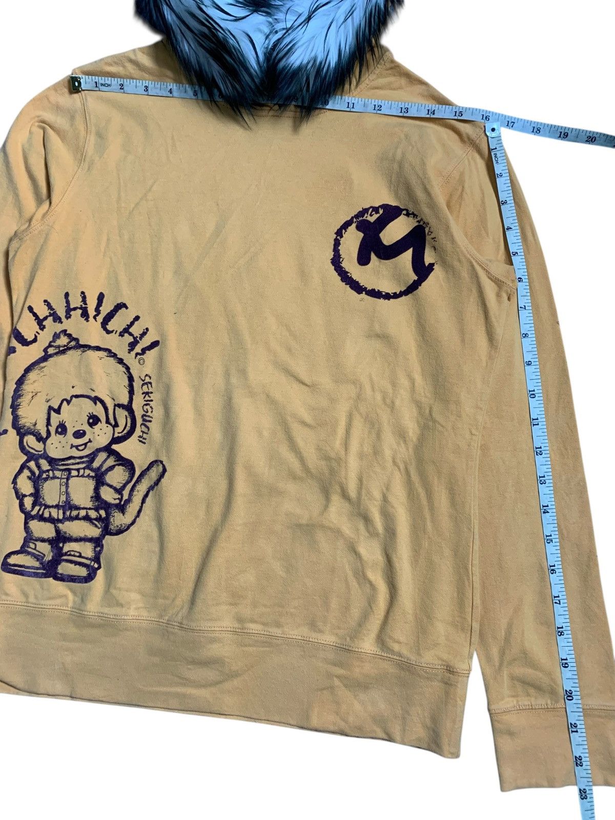 Japanese Brand VINTAGE MONCHHICHI FUR HOODIE ANIME AND CARTOON NETWORK Size US M / EU 48-50 / 2 - 8 Thumbnail