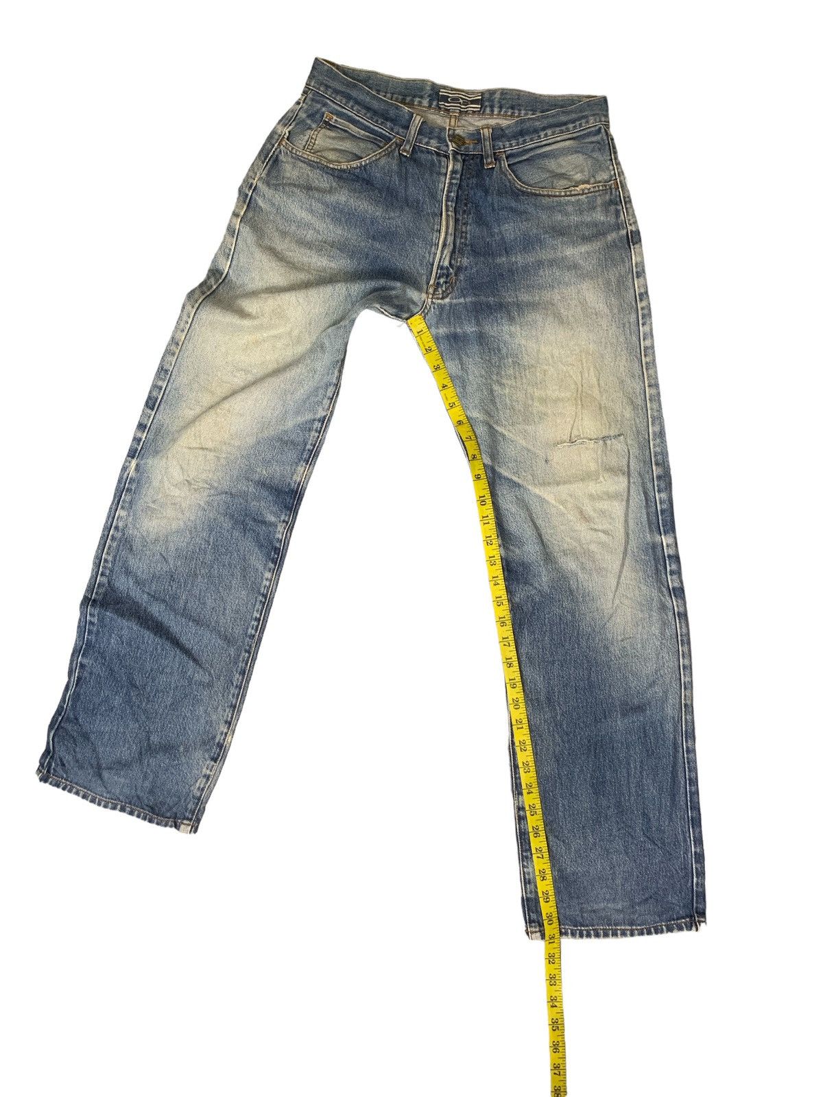 Ocean Pacific Rare Design Ocean Pacific Destressed Denim Size US 31 - 12 Thumbnail