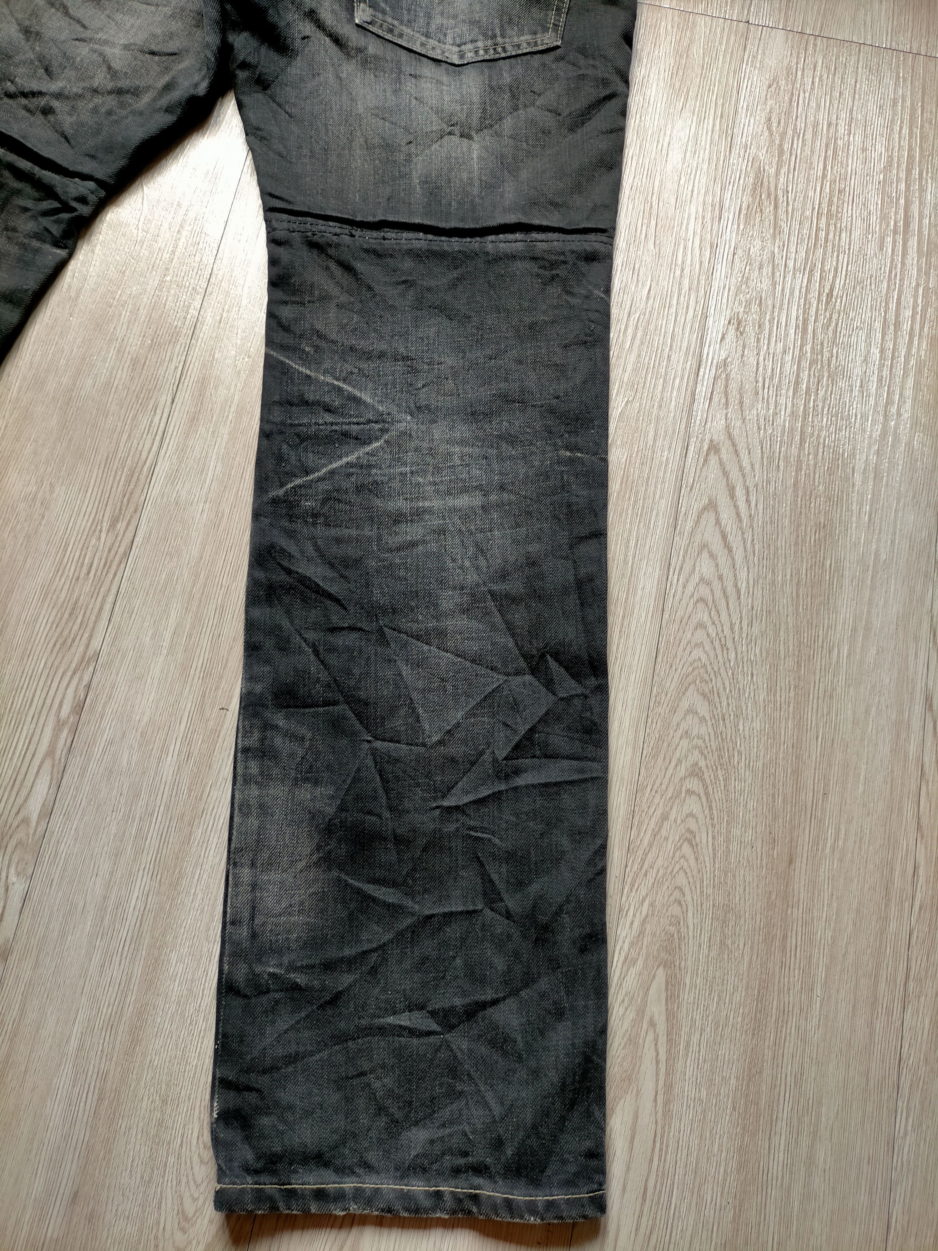 PPFM PPFM Double Waist Japan Black Jeans Size US 32 / EU 48 - 15 Thumbnail