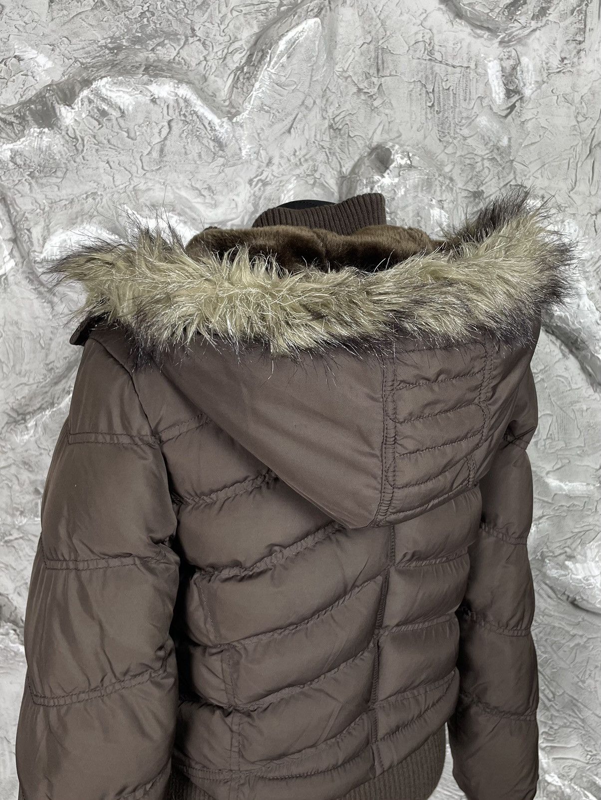 If Six Was Nine × Japanese Brand × Le Grande Bleu (L.G.B.) 2000s Y2K Fur Cropped Zip Jacket Japanese LGB Hysteric Style Size US S / EU 44-46 / 1 - 12 Thumbnail