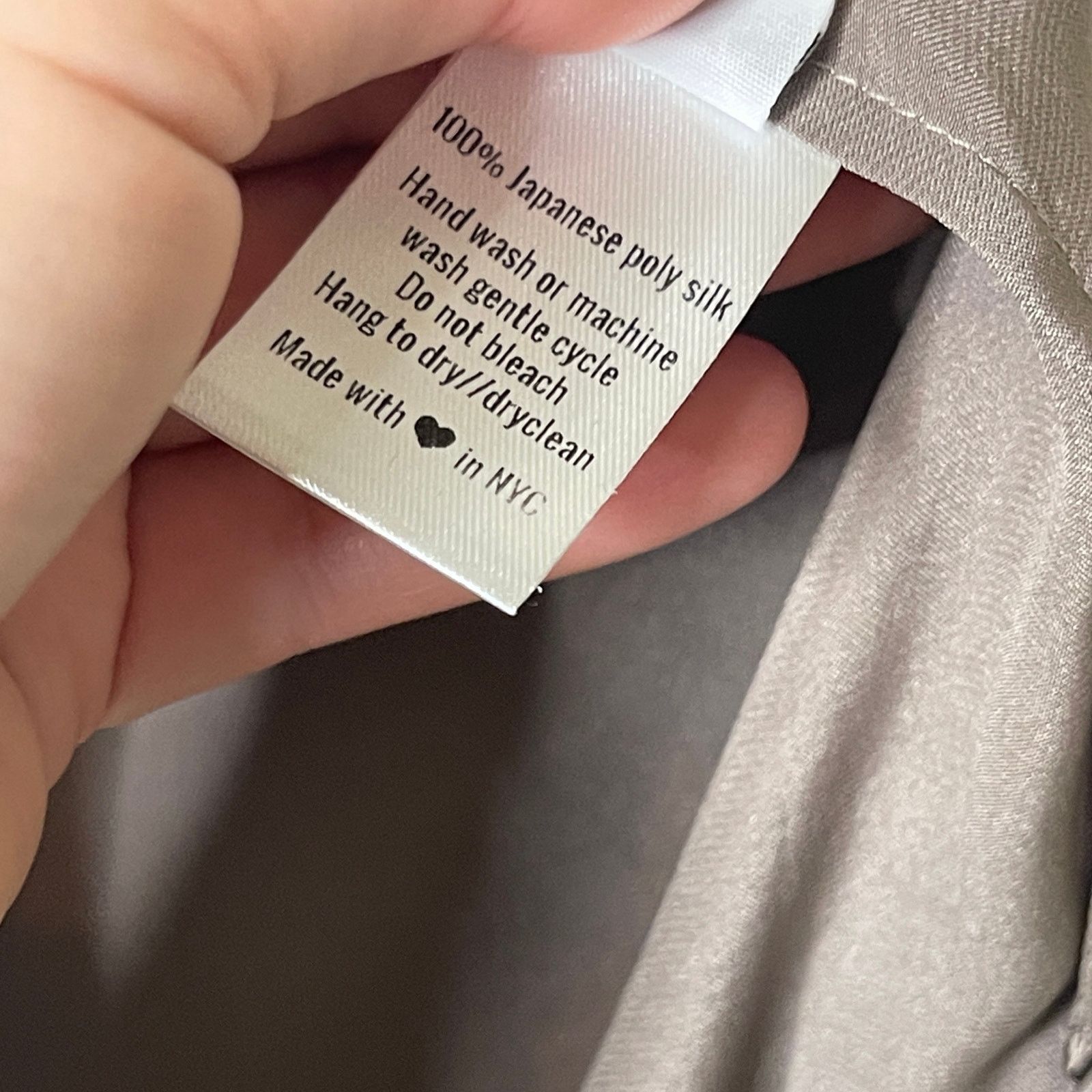 Other Larkin Hughes Perry perfect button down silk shirt taupe XS Size XS / US 0-2 / IT 36-38 - 8 Thumbnail