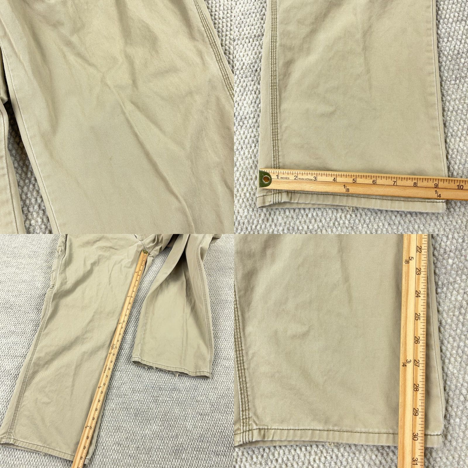 Polo Ralph Lauren VINTAGE Polo Ralph Lauren Pants Men 36x30 Canvas Brown Carpenter Casual Workwear Grunge 90s Size US M / EU 48-50 / 2 - 8 Thumbnail