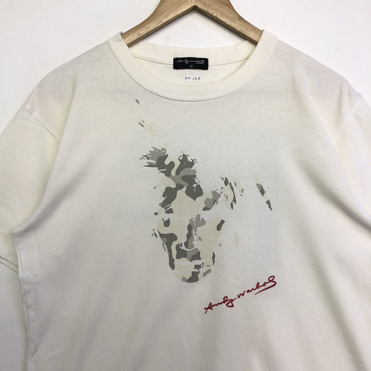 Andy Warhol × Japanese Brand Vintage Uniqlo X Andy Wahol Pop Art Grafiti Tshirt Size US M / EU 48-50 / 2 - 3 Thumbnail