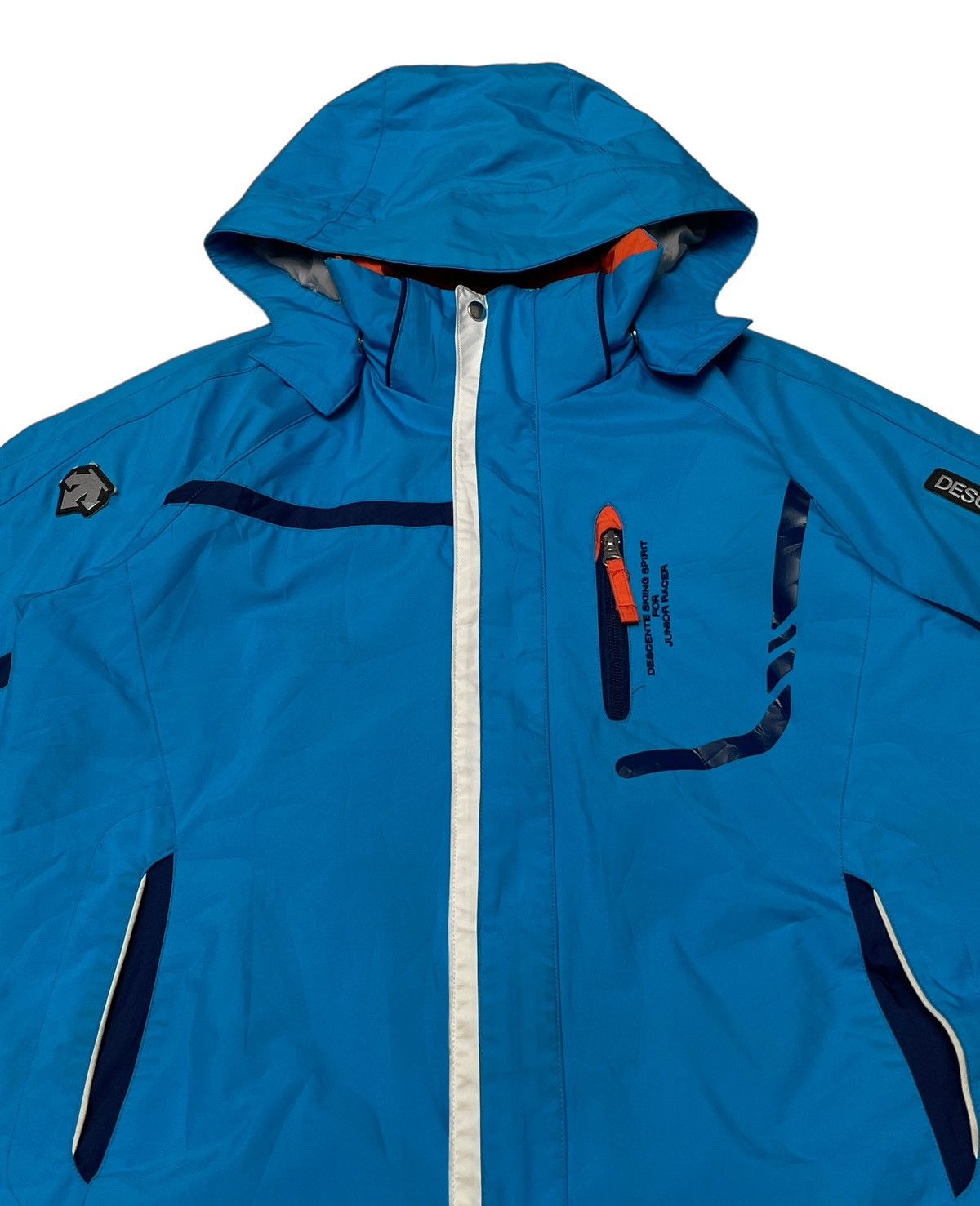 Descente × Vintage Vintage Brand Descente Heat Navy Ski Jacket 1990s Size US S / EU 44-46 / 1 - 6 Thumbnail