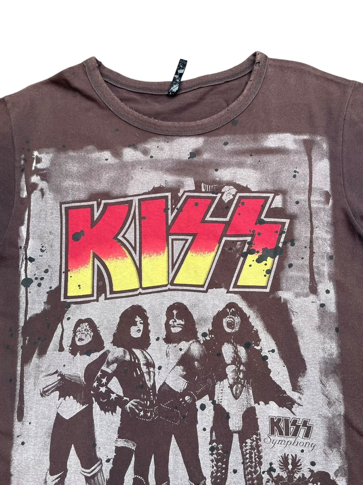 Band Tees × KISS Kiss Love Gun Faded & Distresed Size M / US 6-8 / IT 42-44 - 3 Thumbnail