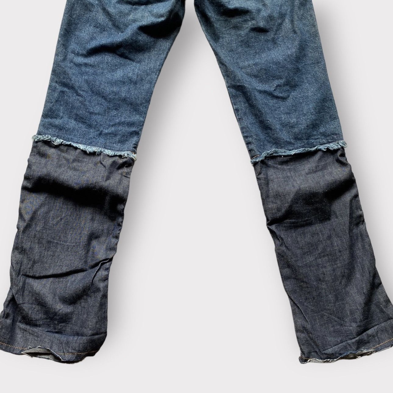 W&LT × Walter Van Beirendonck Vintage W&LT Reconstructed Jeans Size 29" - 7 Thumbnail