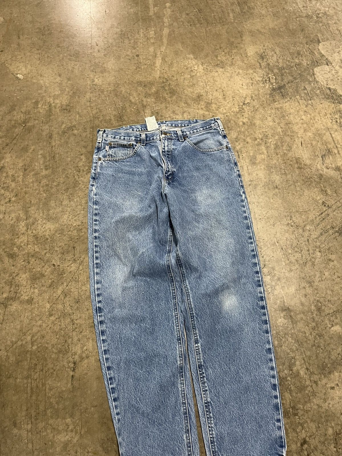 Carhartt × Vintage Carhartt vintage baggy fit denim pants skater hype rare Size US 36 / EU 52 - 7 Thumbnail