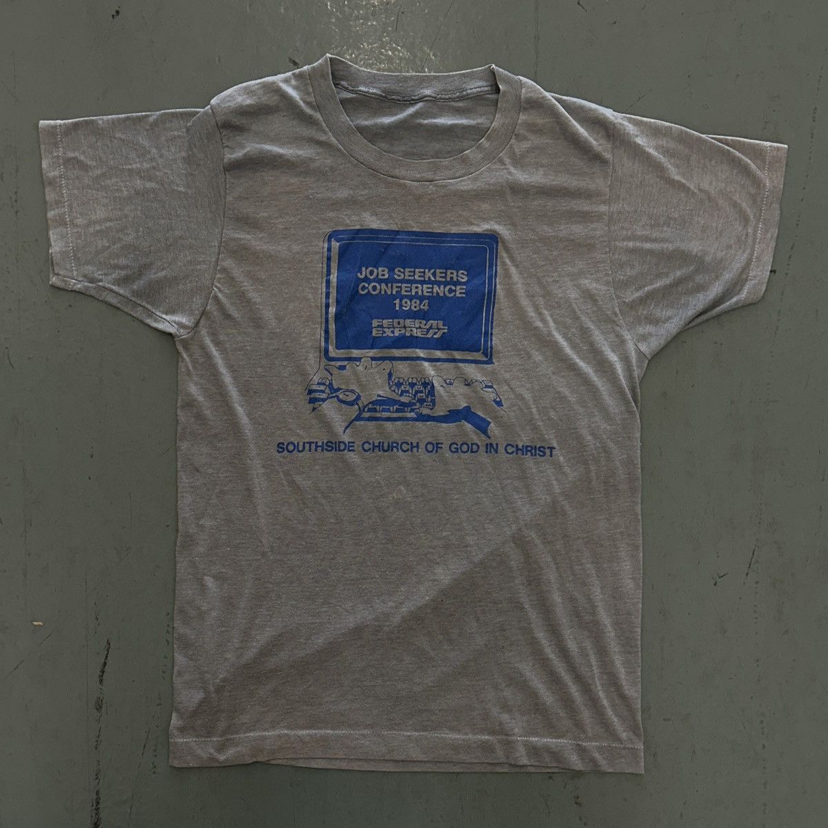 Vintage Vintage 1984 Federal Express “Job Seekers Conference” Tee Size US M / EU 48-50 / 2 - 1 Thumbnail