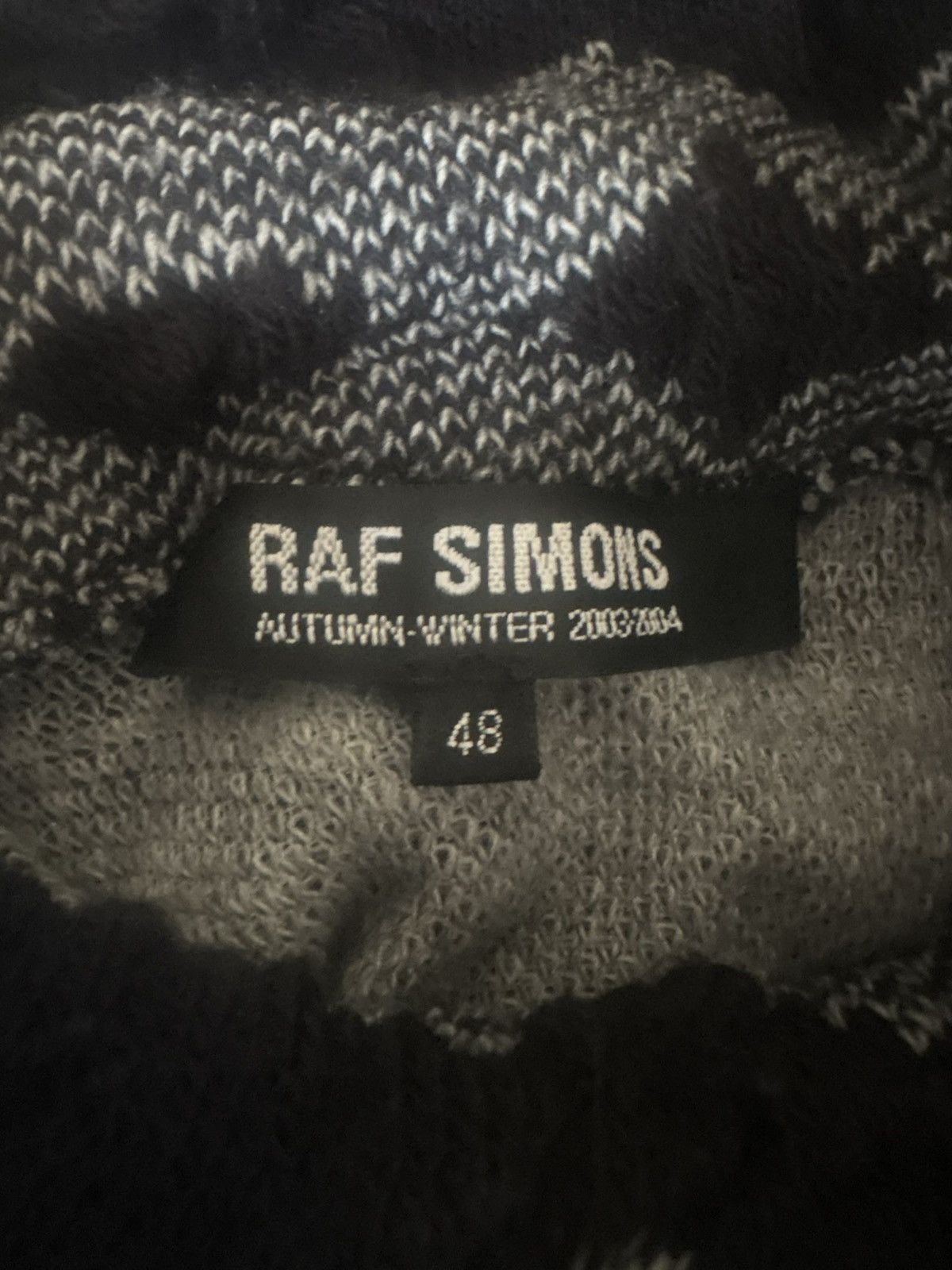 Raf Simons Raf simons archive closer 03aw high neck knit Size US M / EU 48-50 / 2 - 3 Thumbnail
