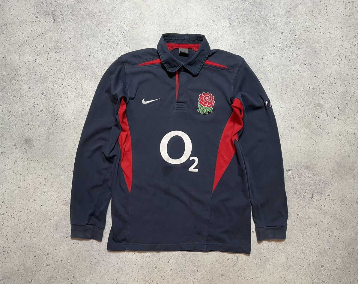 Nike Nike England Rugby League Jersey 02 Longsleeve Y2K Vintage Size US S / EU 44-46 / 1 - 1 Thumbnail