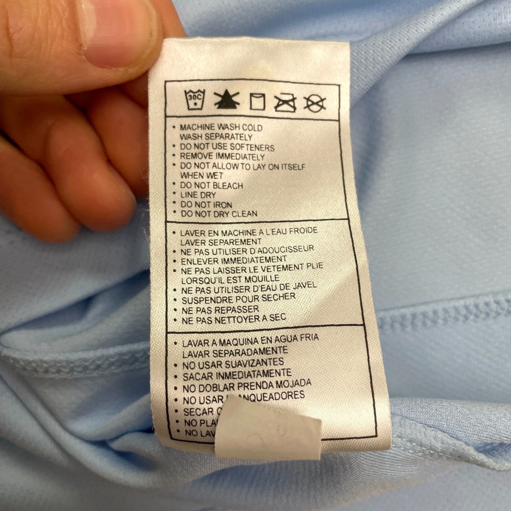 Nike Nike Performance Dri-Fit 1/2 Zip Active Jacket Womens XL Light Blue Athletic Run Size XL / US 12-14 / IT 48-50 - 7 Thumbnail