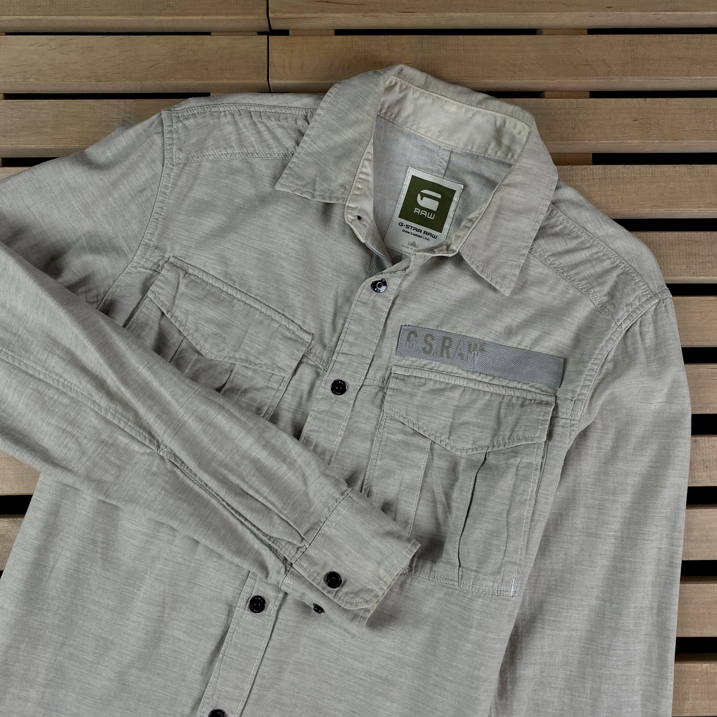 G-Star Mens Shirt Long Sleeve G-Star Raw Size M Size US M / EU 48-50 / 2 - 2 Thumbnail
