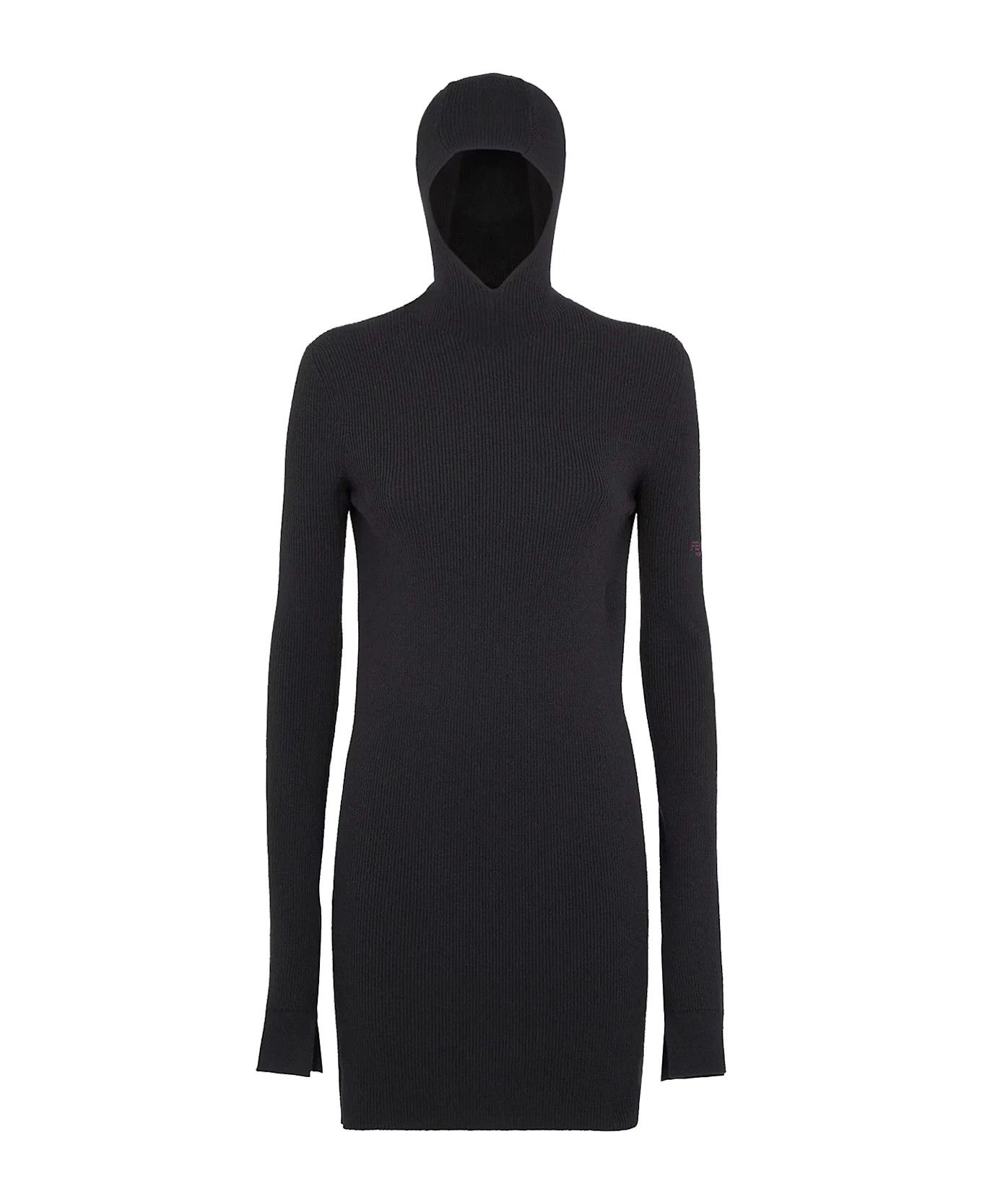 Fendi o1s1wg110326 Dress in Black Size M / US 6-8 / IT 42-44 - 1 Thumbnail