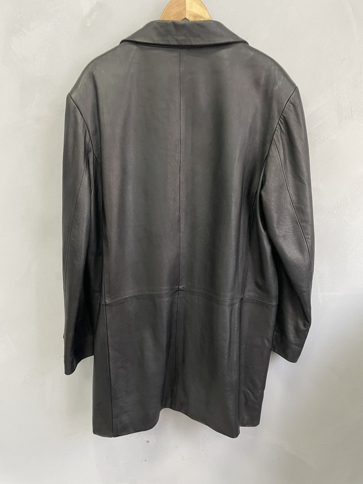 Marlboro Classics × Vintage AVANT GARDE LONG LEATHER COAT JACKET MARLBORO CLASSIC Size US XL / EU 56 / 4 - 8 Thumbnail
