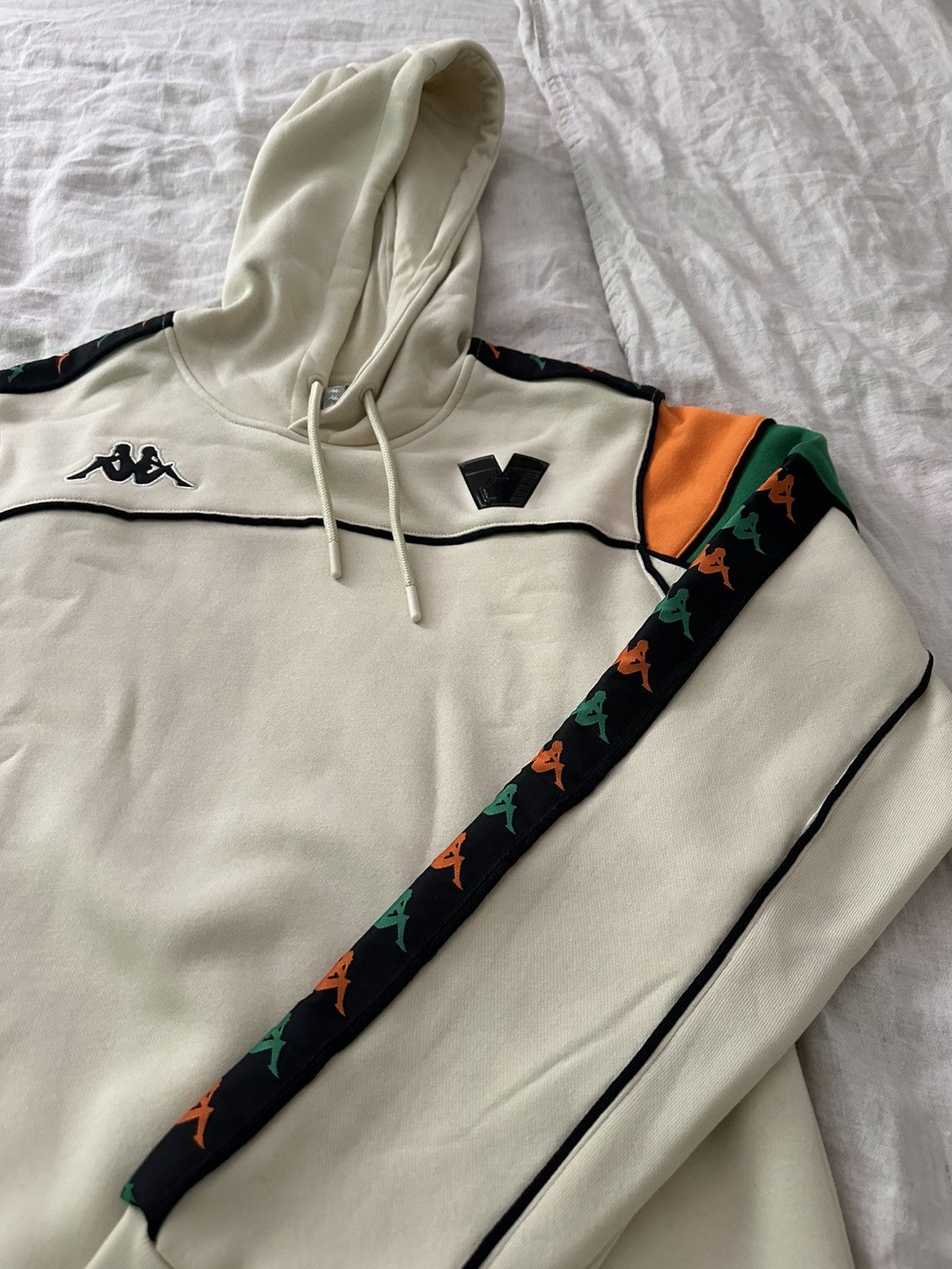 Kappa Venezia FC Oficial Training Hoodie Sweatshirt Size US M / EU 48-50 / 2 - 2 Thumbnail