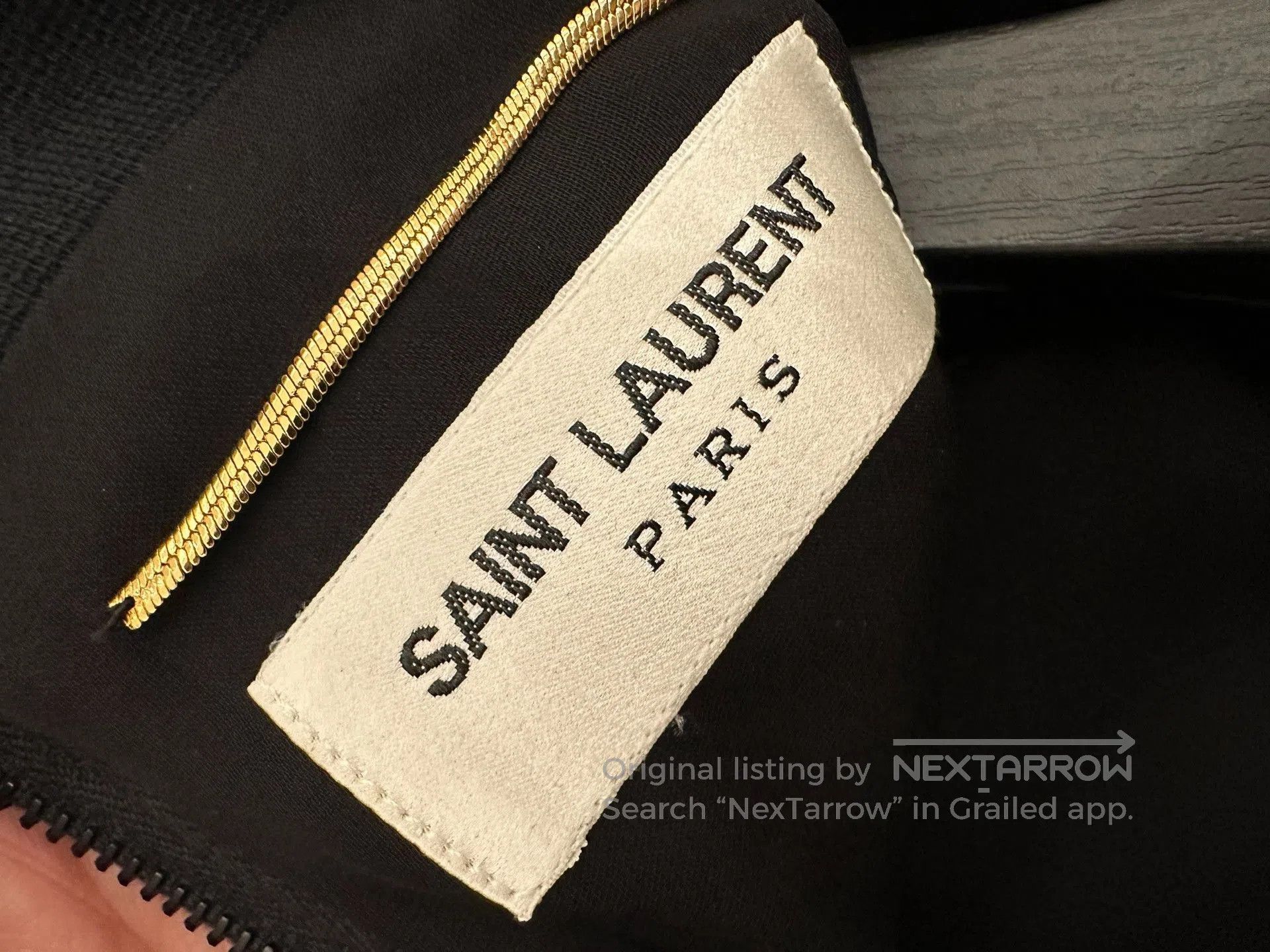 Saint Laurent Paris SAINT LAURENT Pearl. Size XS / US 0-2 / IT 36-38 - 4 Thumbnail