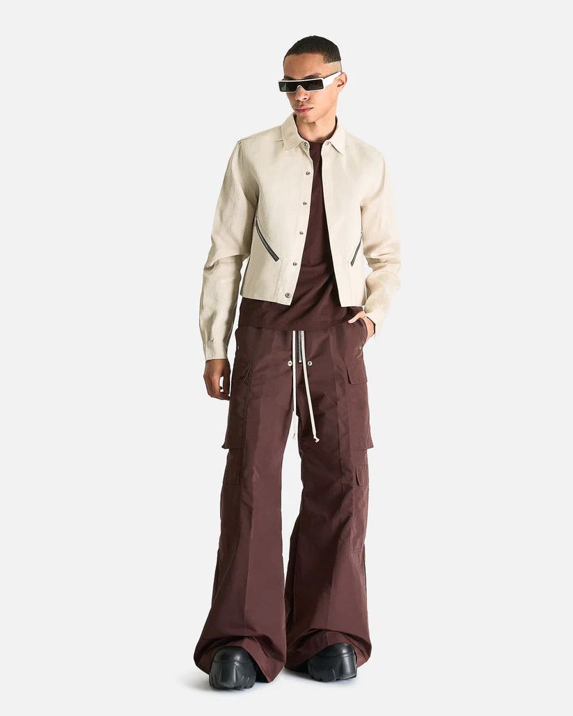 Rick Owens o1s1v1r1oon0825 Cargo Belas in Dark Brown Size US 32 / EU 48 - 5 Thumbnail