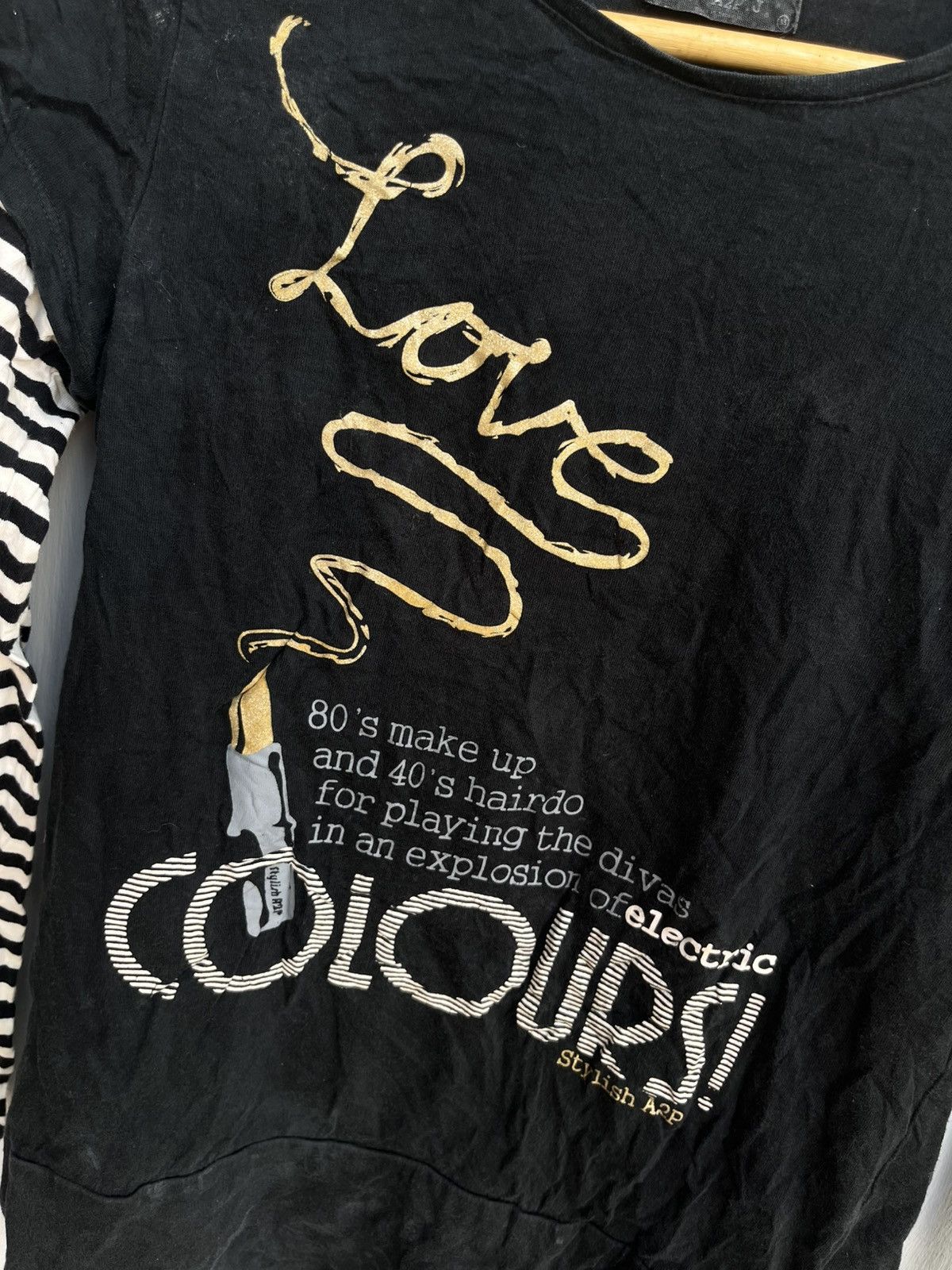 Japanese Brand STEAL! Japanese A2P Double Layers Gohtic Longslevee Y2K Punk Size US S / EU 44-46 / 1 - 4 Thumbnail