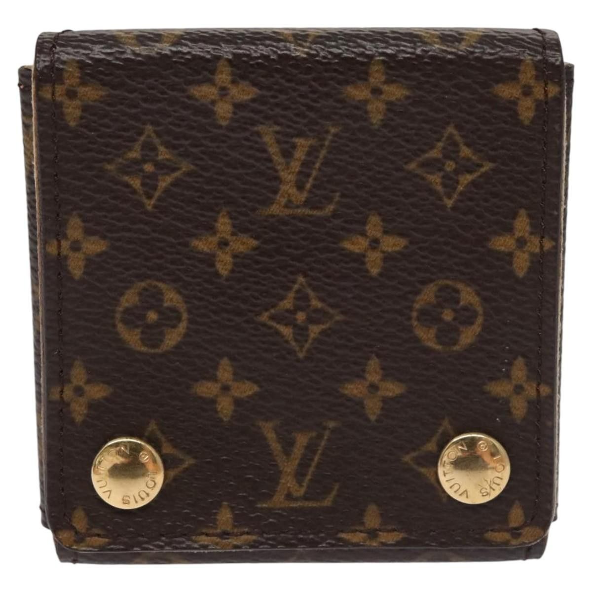 Louis Vuitton Jewelry Case Beige Canvas Wallet (Pre-Owned) Size ONE SIZE - 1 Thumbnail