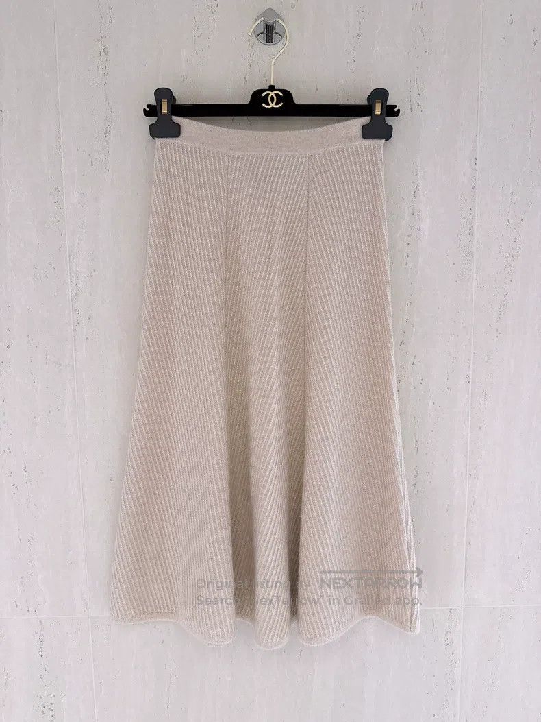 Loro Piana Baby Cashmere Half Skirt