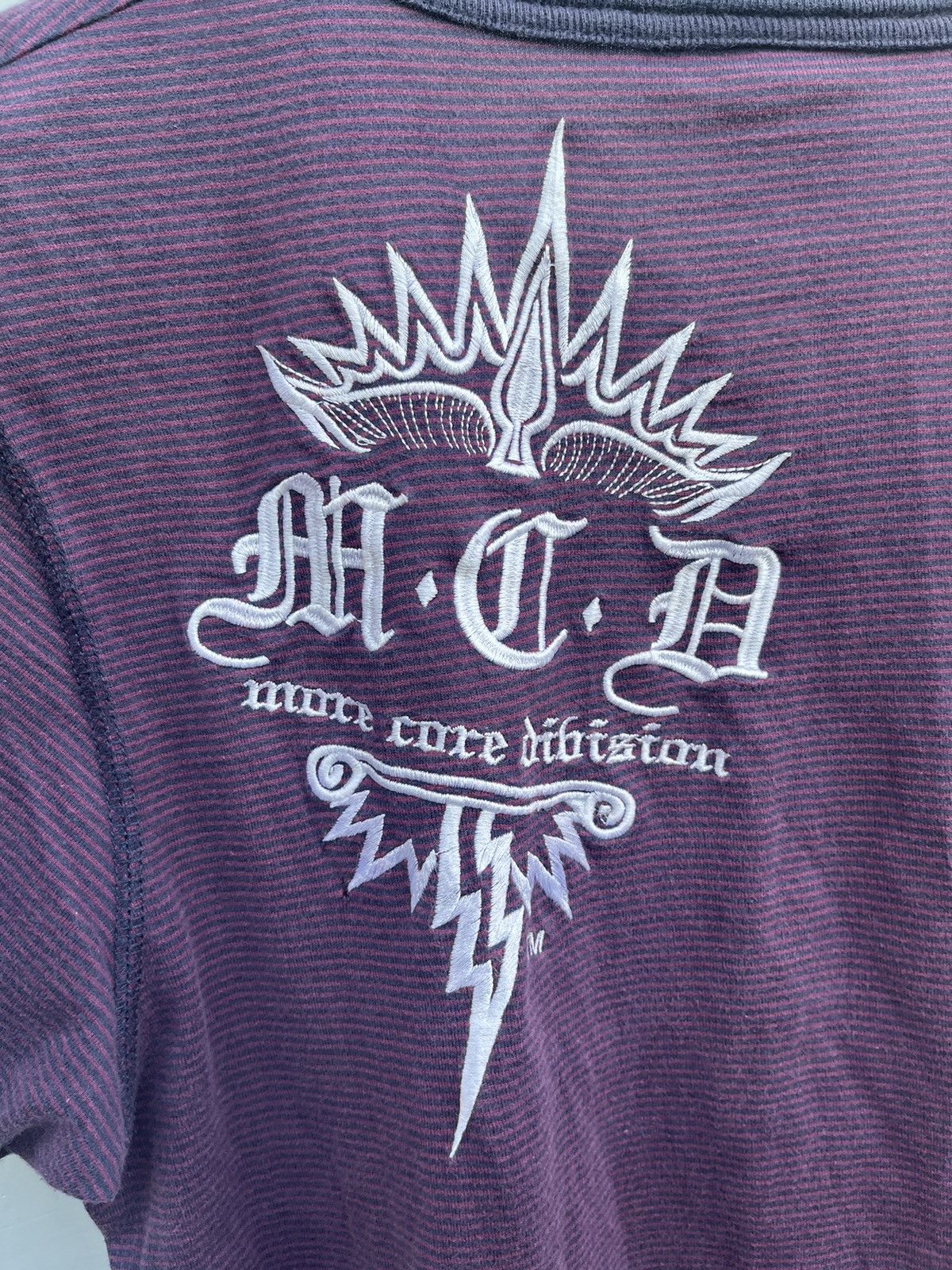 Japanese Brand M.C.D More Core Division Full Logo by Michael Tomson Vtg Size US XL / EU 56 / 4 - 7 Thumbnail