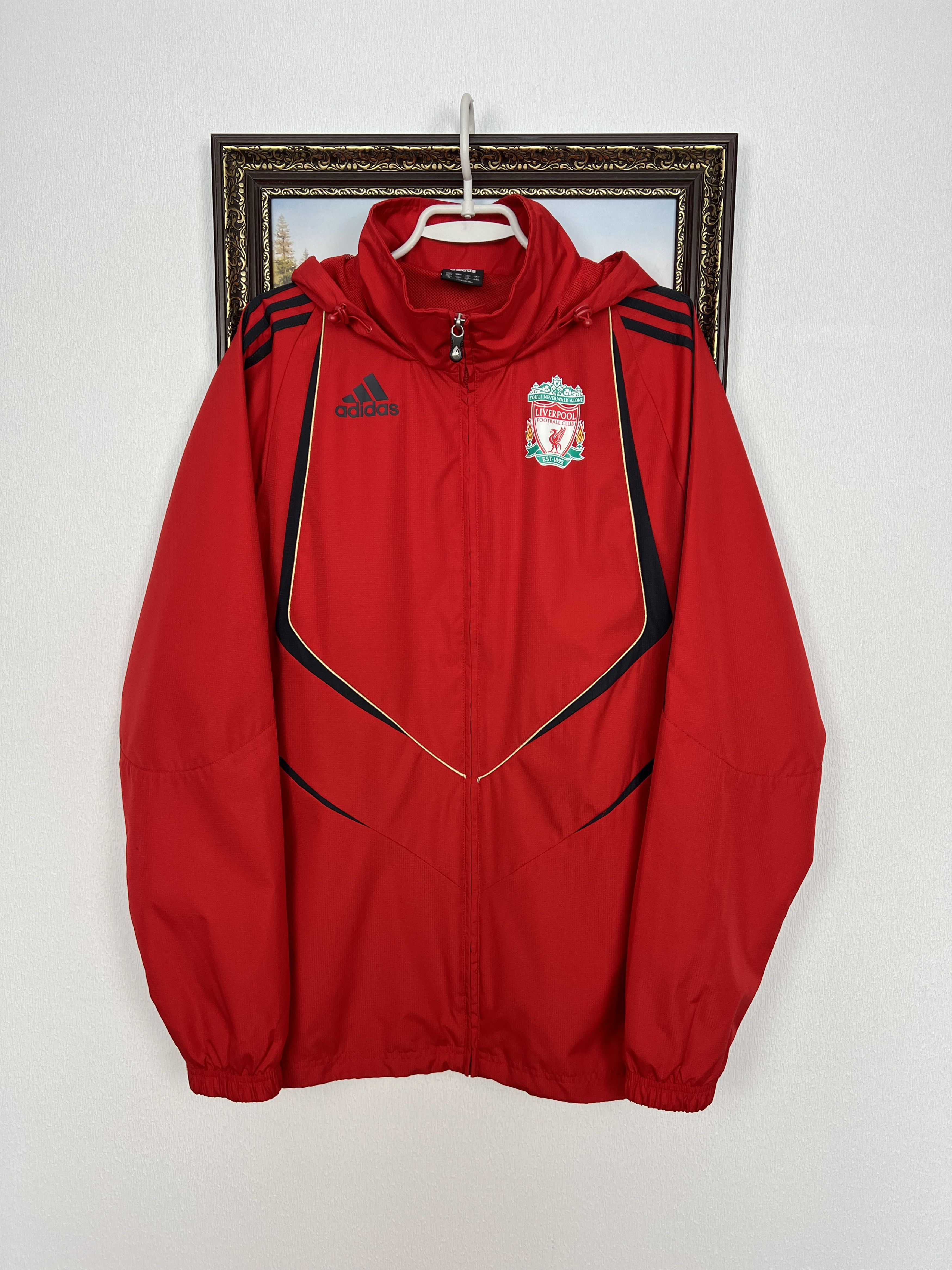 Adidas Adidas Liverpool 2008 2009 Training Track Jacket Football