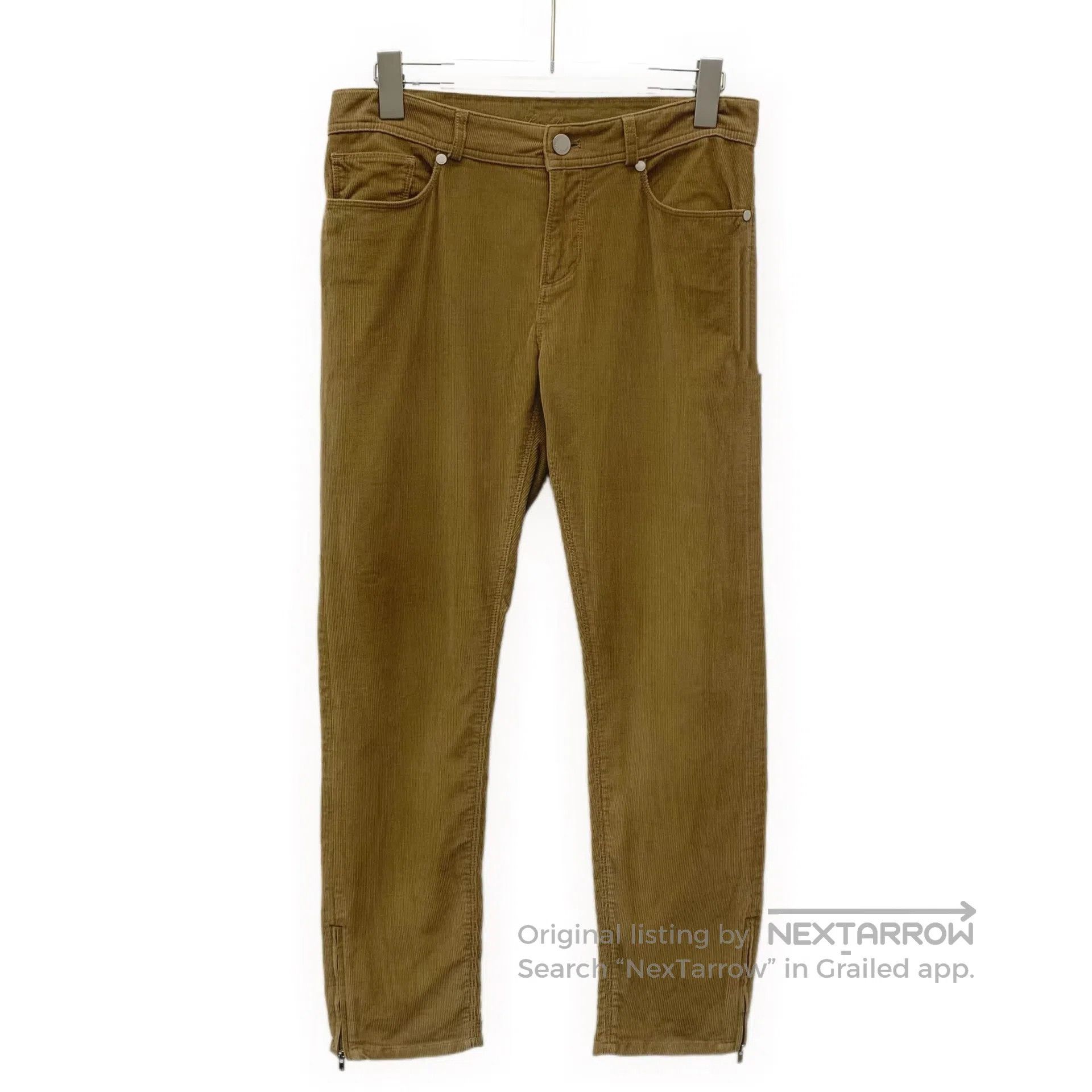 Loro Piana Loro Piana Brown cotton corduroy casual long pants| Size US 40 / EU 56 - 1 Thumbnail