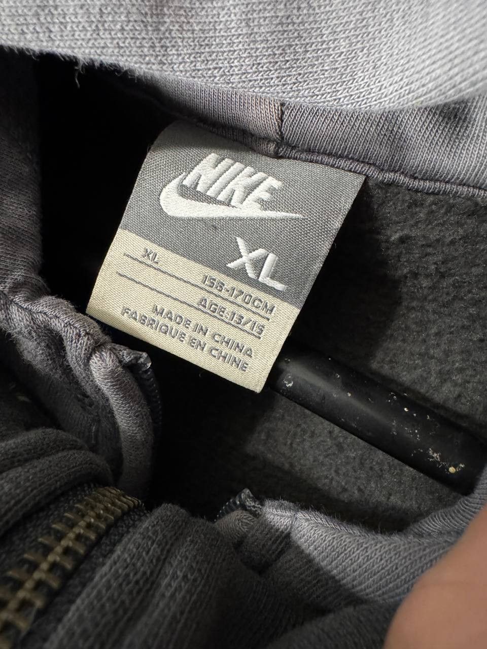 Nike Vintage Nike 90s Overprint Hoodie Size US XL / EU 56 / 4 - 4 Thumbnail