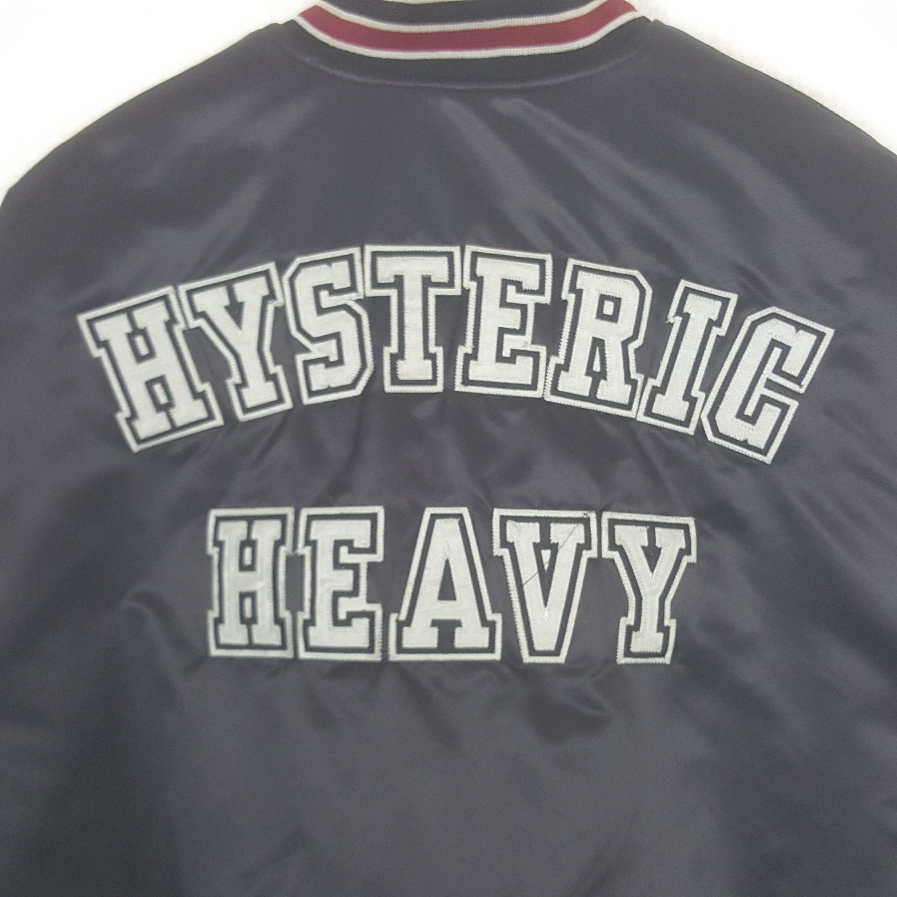 Hysteric Glamour Vintage Hysteric Heavy Japanese Brand Varsity Jacket C303N3 Size US XL / EU 56 / 4 - 2 Thumbnail