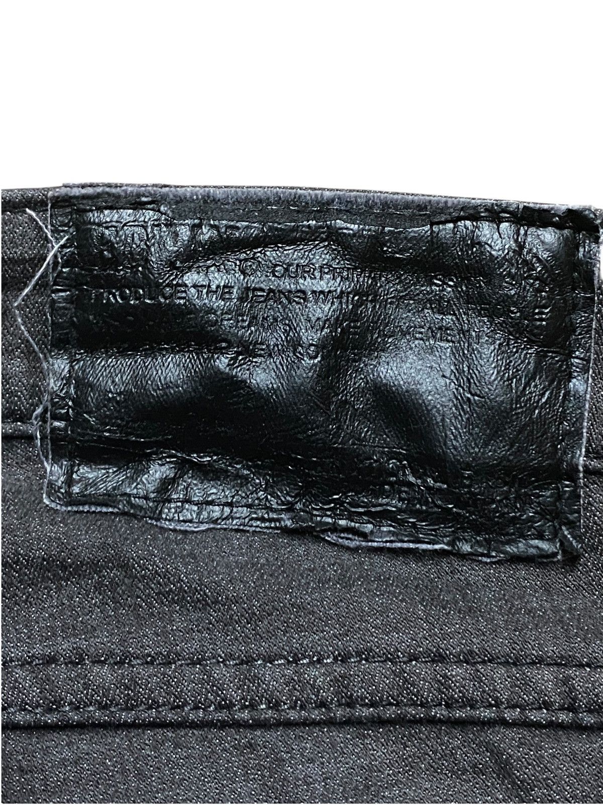 Edwin Vintage Japanese Brand Edwin S403S Black Denim Loose Jeans Size US 34 / EU 50 - 10 Thumbnail
