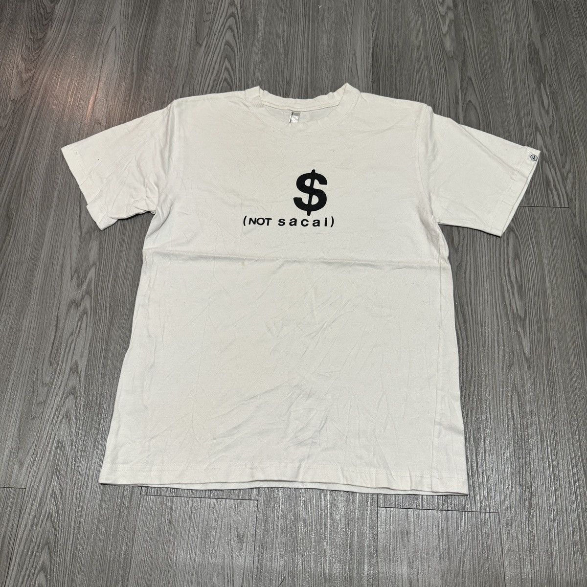 Fragment Design × Hiroshi Fujiwara × Sacai Sacai x Fragment Design NOT Sacai Hiroshi Fujiwara tshirt Size US M / EU 48-50 / 2 - 1 Thumbnail