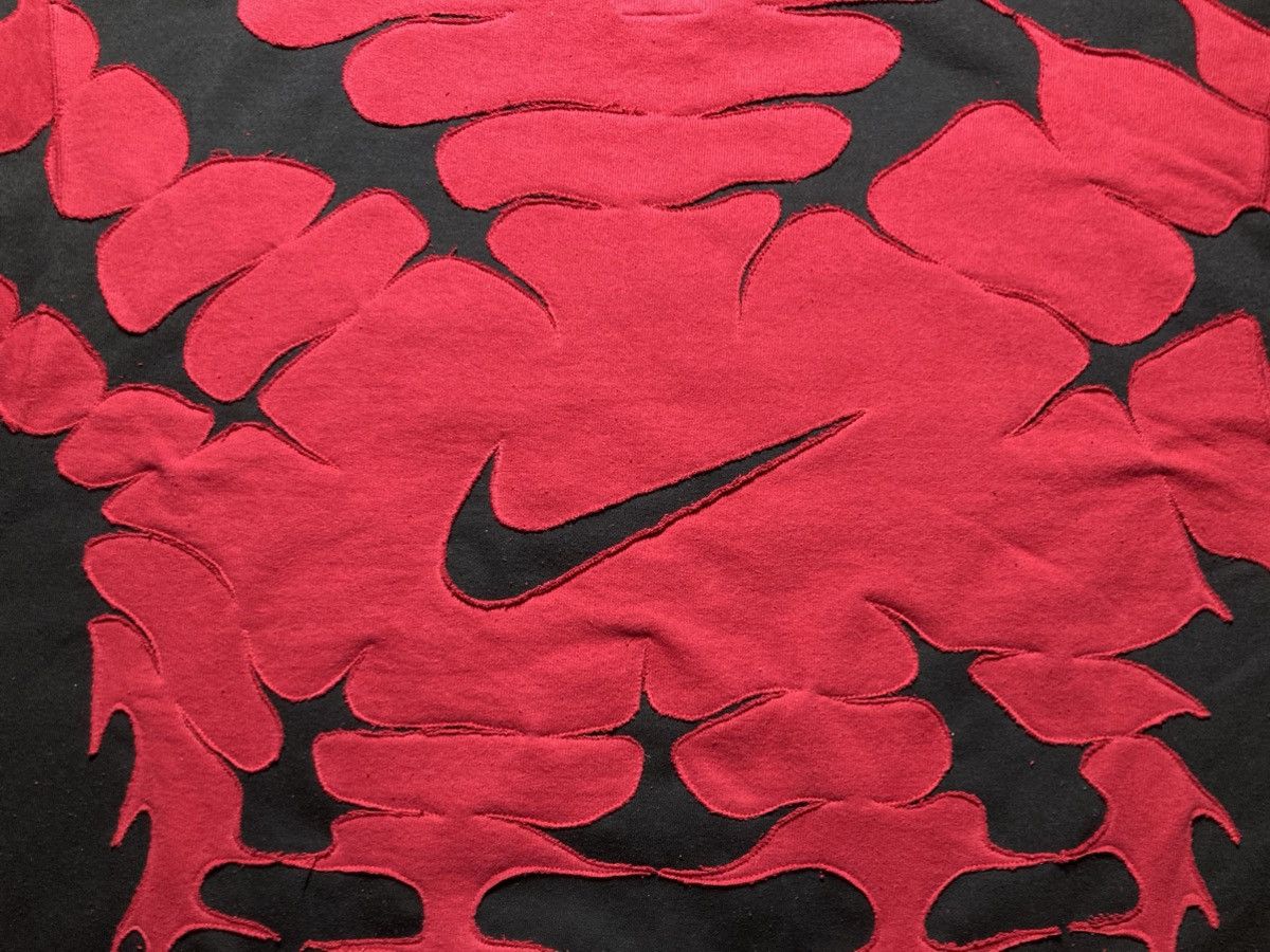 Nike × Vintage ⛩️Nike sweatshirt custom vintage y2k eye boxy distressed rare Size US L / EU 52-54 / 3 - 8 Thumbnail