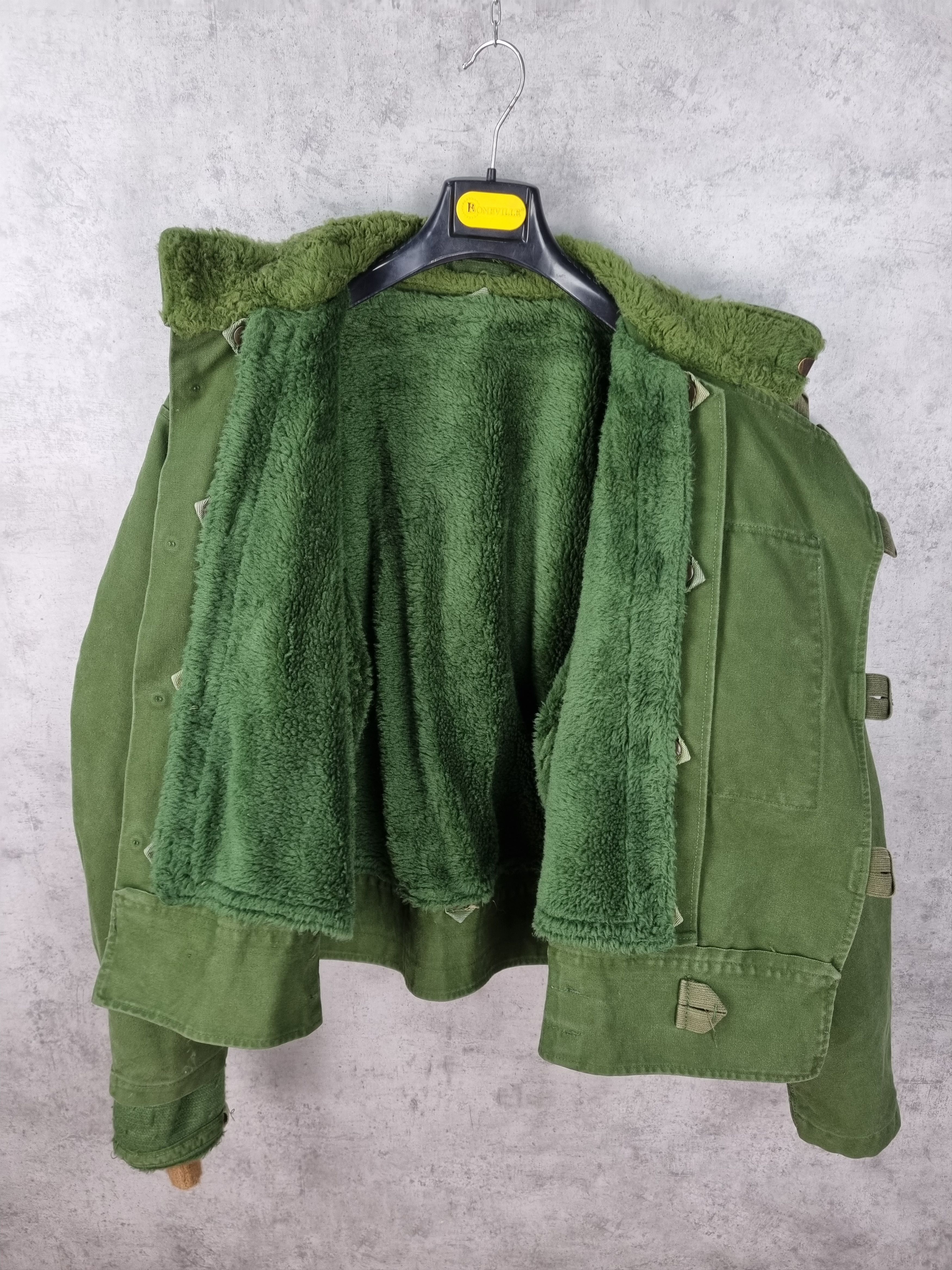 Vintage Rare 60s Authentic Swedish Army Motorcycle Jacket Size US L / EU 52-54 / 3 - 19 Thumbnail