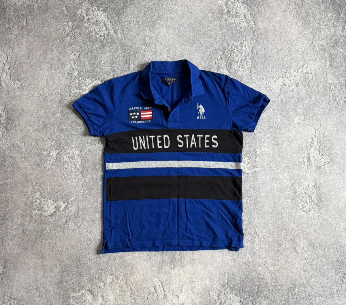 U.S. Polo Assn. USPA U.S.POLO ASSN. M/size United States 🇺🇸 polo tee tshirt Size US M / EU 48-50 / 2 - 8 Thumbnail